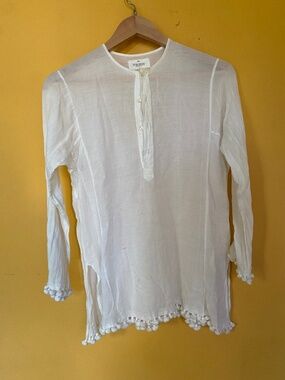 DOSA White Tunic Top Size 2